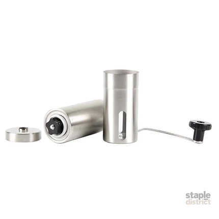 Coffee Bean Grinder - Stainless Steel Ceramic Burr Manual Hand Crank Nut Mill - Appliances > Kitchen Appliances >