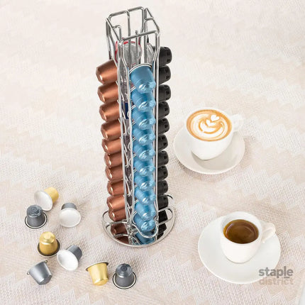Coffee Pods Holder Storage Compatible with 40 Nespresso Pods - Appliances > Kitchen Appliances > Coffee Machines &