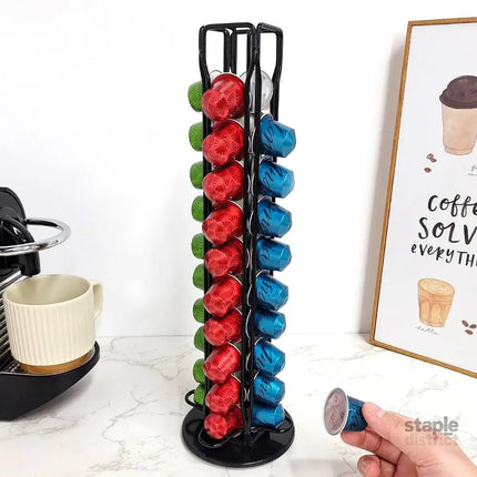 Coffee Pods Holder Storage Compatible with 40 Nespresso Pods - Appliances > Kitchen Appliances > Coffee Machines &