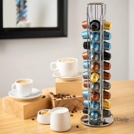 Coffee Pods Holder Storage Compatible with 40 Nespresso Pods - Appliances > Kitchen Appliances > Coffee Machines &
