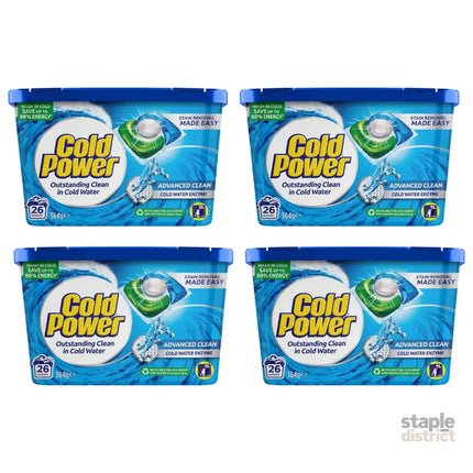 Cold Power Advanced Clean x 104 Laundry Detergent Capsules-2050056815621836800