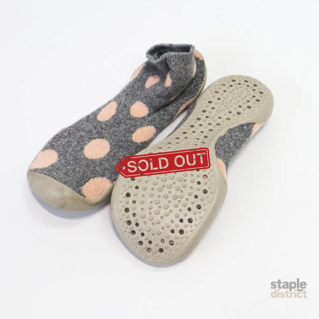 Collegien Slipper Sock Pink Dots 3637-2006733369488052225