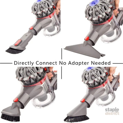 Complete Accessory tool kit for Dyson V7 V8 V10 V11 V12 & V15 vacuum cleaners - Appliances > Vacuum Cleaners > Vacuum