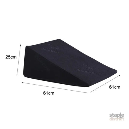 Cool Gel Memory Foam Bed Wedge Pillow Black 25-2029387256824991746