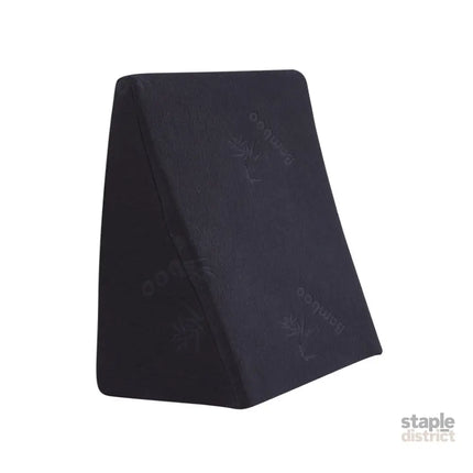 Cool Gel Memory Foam Bed Wedge Pillow Black 30-2029387257420582912