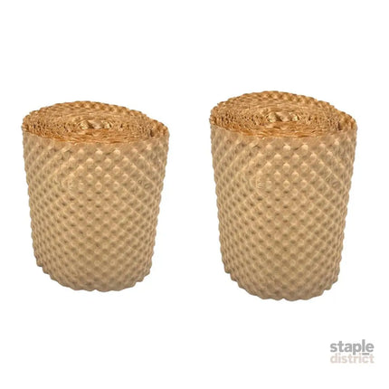Cowhide Pressure Bubble Paper Roll Shock Absorbing Biodegradable Cushioning Wrap - 28x50m - Commercial > Packaging >