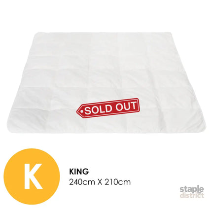 Deluxe 260GSM Eco-Silk Touch Quilt - King-1951134840732651521