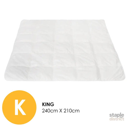 Deluxe 260GSM Eco-Silk Touch Quilt - King-1951134840732651521