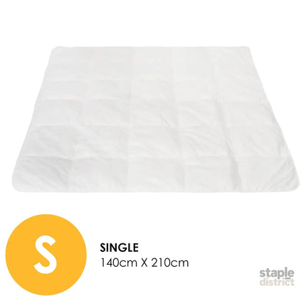 Deluxe 260GSM Eco-Silk Touch Quilt - Single-1951134840170614785