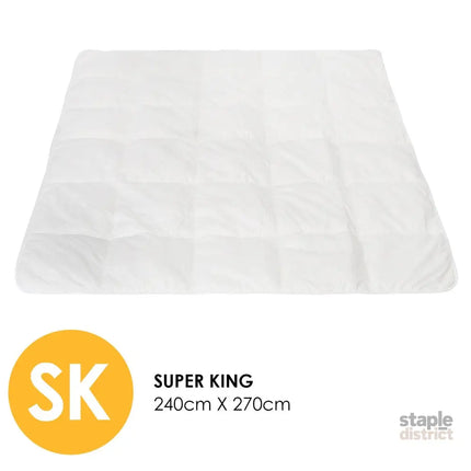 Deluxe 260GSM Eco-Silk Touch Quilt - Super King-1951134840908812289