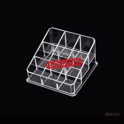 Desktop Transparent Storage Organizer Box Multi-Compartment Display Rack Holder - 16 grids - Baby & Kids > Kid’s