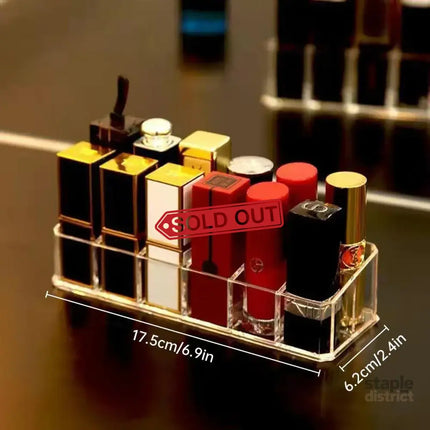 Desktop Transparent Storage Organizer Box Multi-Compartment Display Rack Holder - 16 grids - Baby & Kids > Kid’s