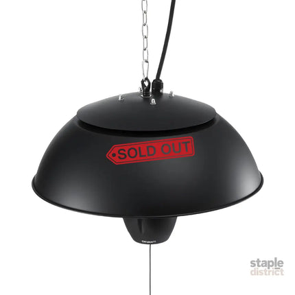 Devanti 1500W Electric Patio Infrared Heater Hanging Heaters Ceiling Mounted Remote - Appliances > Heaters > Patio