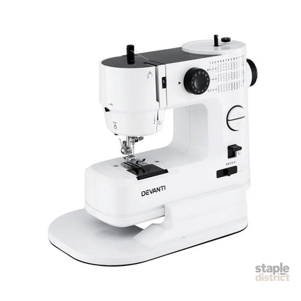 Devanti 39 Stitches Mini Sewing Machine Portable Sewing Machine Kit - Home & Garden > Hobbies > Arts & Crafts