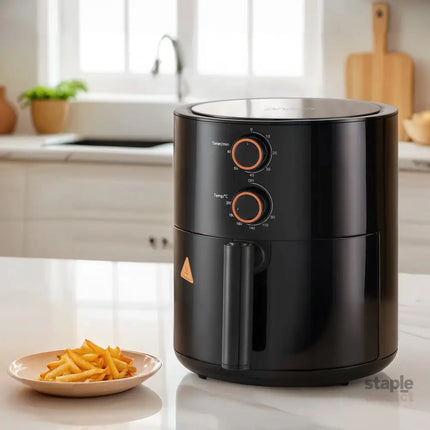 Devanti 4L Air Fryer Knob Control 1500W - Appliances > Kitchen Appliances > Air Fryers