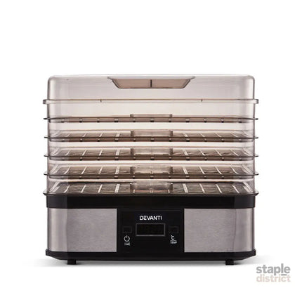 Devanti 5 Trays Food Dehydrator - Appliances > Kitchen Appliances > Food Dehydrators