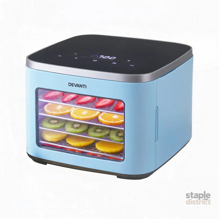 Devanti 5 Trays Food Dehydrator Mini Fruit Dryer 500W - Appliances > Kitchen Appliances > Food Dehydrators