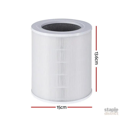 Devanti Air Purifier 4 Layers HEPA Replacement Filter - Appliances > Aroma Diffusers & Humidifiers > Purifiers