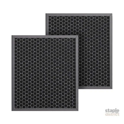 Devanti Air Purifier Filter Replacement H12 HEPA 2 Pack Dual Intake - Appliances > Aroma Diffusers & Humidifiers >