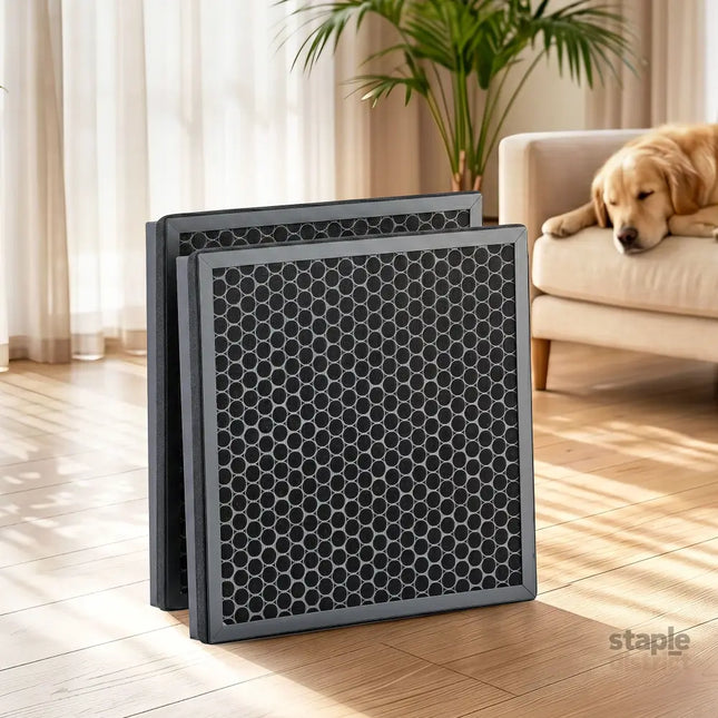 Devanti Air Purifier Filter Replacement H12 HEPA 2 Pack Dual Intake - Appliances > Aroma Diffusers & Humidifiers >