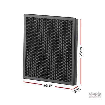 Devanti Air Purifier Filter Replacement H12 HEPA 2 Pack Dual Intake - Appliances > Aroma Diffusers & Humidifiers >