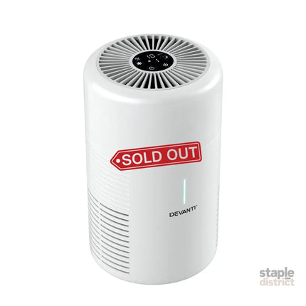 Devanti Air Purifier HEPA Filter Home Purifiers Dust Sensor PM2.5 Remover - Appliances > Aroma Diffusers & Humidifiers