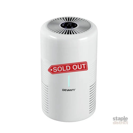 Devanti Air Purifier HEPA Filter Home Purifiers Dust Sensor PM2.5 Remover - Appliances > Aroma Diffusers & Humidifiers