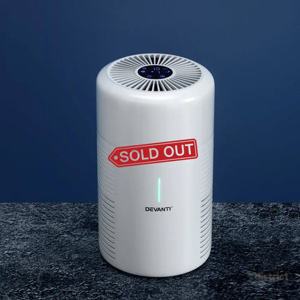 Devanti Air Purifier HEPA Filter Home Purifiers Dust Sensor PM2.5 Remover - Appliances > Aroma Diffusers & Humidifiers