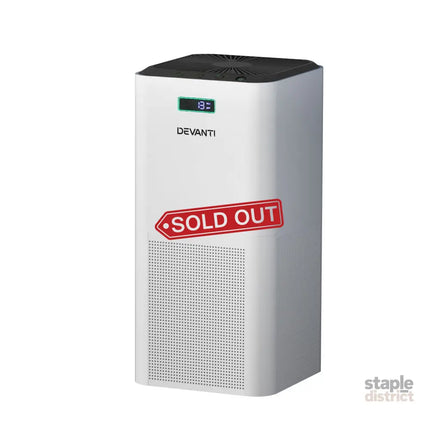 Devanti Air Purifier Home Purifiers HEPA Filter - Appliances > Aroma Diffusers & Humidifiers > Purifiers