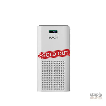 Devanti Air Purifier Home Purifiers HEPA Filter - Appliances > Aroma Diffusers & Humidifiers > Purifiers