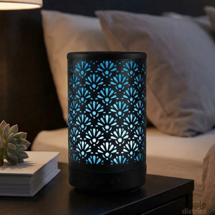 Devanti Aroma Diffuser Aromatherapy Black 100ml - Appliances > Aroma Diffusers & Humidifiers > Aroma Diffusers