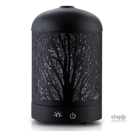 Devanti Aroma Diffuser Aromatherapy Black 160ml - Appliances > Aroma Diffusers & Humidifiers > Aroma Diffusers