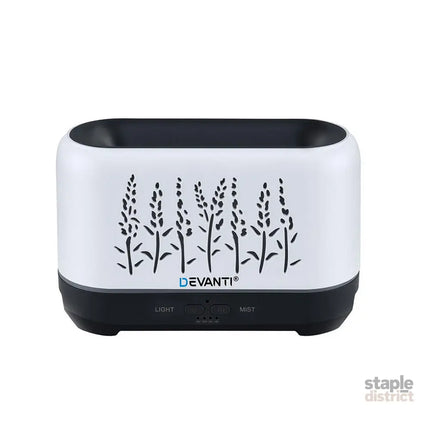 Devanti Aroma Diffuser Aromatherapy Flame 200ml - Appliances > Aroma Diffusers & Humidifiers > Aroma Diffusers