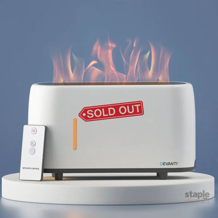 Devanti Aroma Diffuser Aromatherapy Flame 240ml - Appliances > Aroma Diffusers & Humidifiers > Aroma Diffusers
