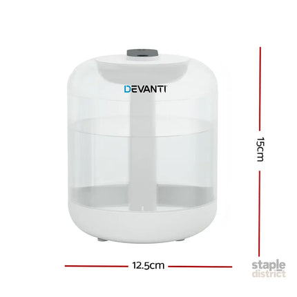 Devanti Aroma Diffuser Aromatherapy Humidifier 1L - Appliances > Aroma Diffusers & Humidifiers > Aroma Diffusers