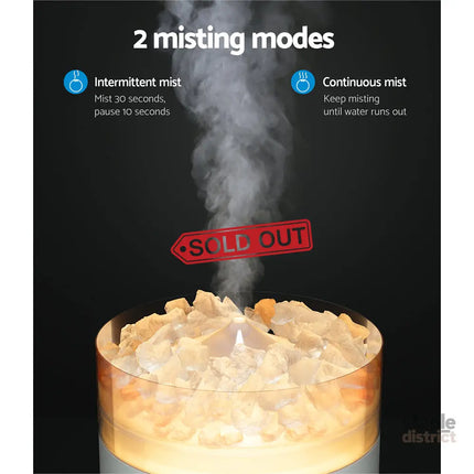 Devanti Aroma Diffuser Aromatherapy Humidifier 220ml - Appliances > Aroma Diffusers & Humidifiers > Aroma Diffusers