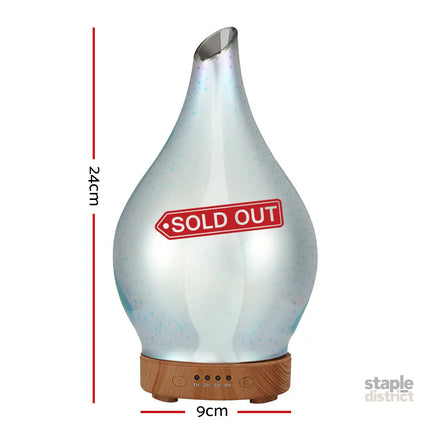Devanti Aroma Diffuser Aromatherapy Humidifier 3D 100ml - Appliances > Aroma Diffusers & Humidifiers > Aroma Diffusers