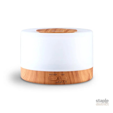 Devanti Aroma Diffuser Aromatherapy Light Wood 500ml - Appliances > Aroma Diffusers & Humidifiers > Aroma Diffusers