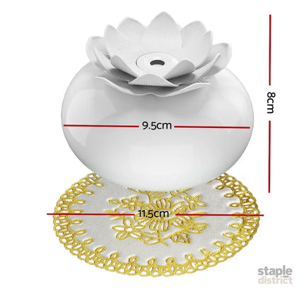 Devanti Aroma Diffuser Aromatherapy Lotus 200ml - Appliances > Aroma Diffusers & Humidifiers > Aroma Diffusers