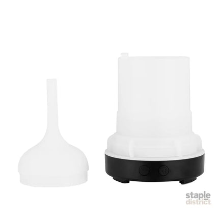 Devanti Aromatherapy Aroma Diffuser Essential Oil Humidifier LED Glass Marble - Appliances > Aroma Diffusers &