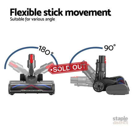 Devanti Brush Roller Vacuum Cleaner Head for Dyson V7 8 10 11 15 - Appliances > Vacuum Cleaners > Vacuum Cleaner
