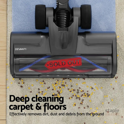 Devanti Brush Roller Vacuum Cleaner Head for Dyson V7 8 10 11 15 - Appliances > Vacuum Cleaners > Vacuum Cleaner