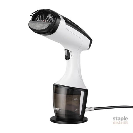 Devanti Clothes Steamer 1500W Powerful Fast 30s Heat-Up Continuous Steam Lock 160ml Tank Fabric Brush Portable Handheld