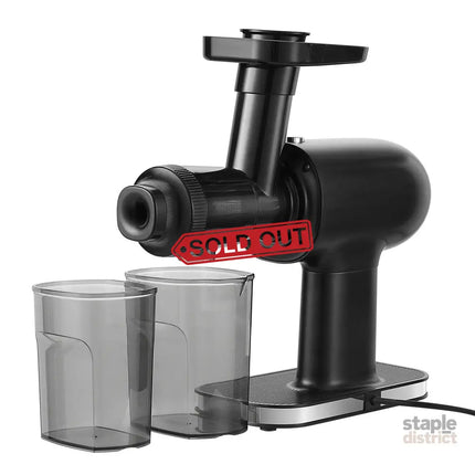 Devanti Cold Press Slow Juicer Fruit Juice Extractor 160W Black - Commercial > Commercial Others > Distilling & Brewing