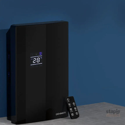 Devanti Dehumidifier 2L Air Purifier Black - Appliances > Aroma Diffusers & Humidifiers > Dehumidifiers