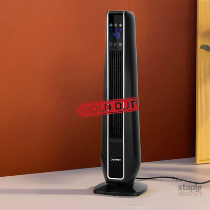 Devanti Electric Ceramic Tower Heater 2400W - Appliances > Heaters > Electric Heaters