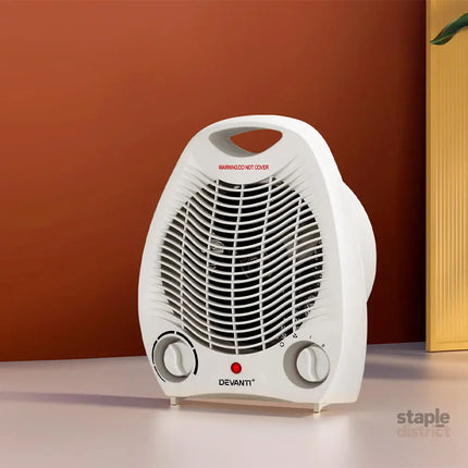 Devanti Electric Fan Heater 2000W - Appliances > Heaters > Electric Heaters