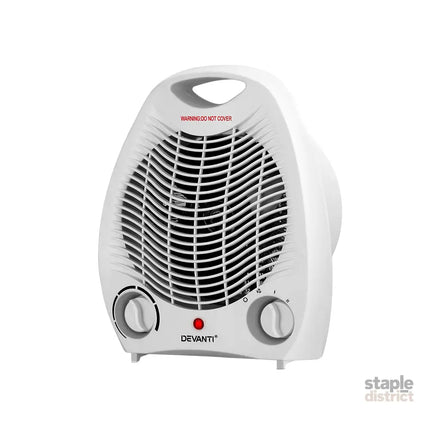 Devanti Electric Fan Heater 2000W - Appliances > Heaters > Electric Heaters