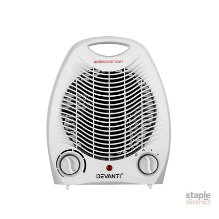 Devanti Electric Fan Heater 2000W - Appliances > Heaters > Electric Heaters