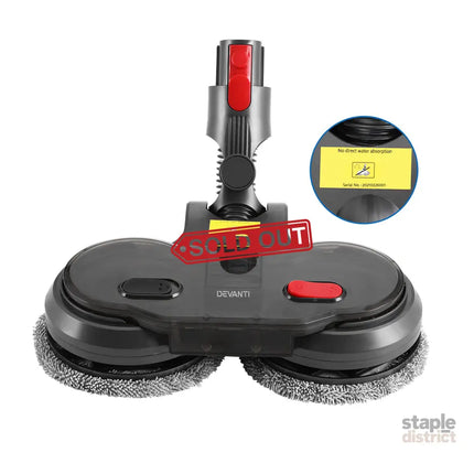 Devanti Electric Mop Head for Dyson V7 8 10 11 15 - Appliances > Vacuum Cleaners > Stick Vacuums